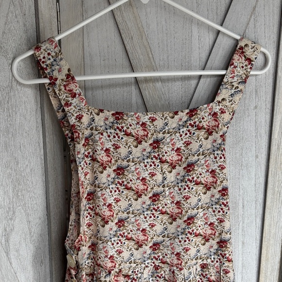 Floral Button Strap Dress - Picture 7 of 12